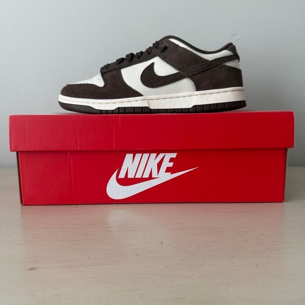 Nike Dunk Low Retro Men's SZ 8 SE Pale Ivory Baroque Brown FQ8249-104